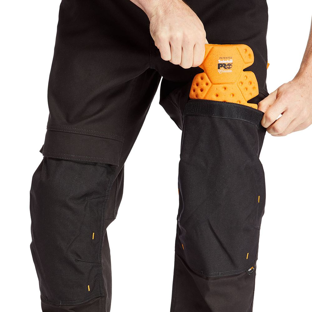 Pantalones Timberland Hombre Pro® Work Bender Knee Pad Work Negras - Chile ZCL-953867